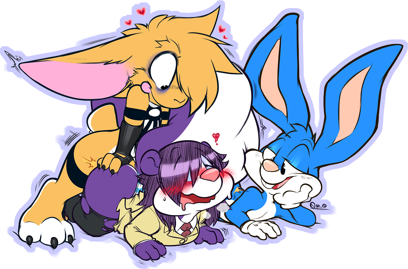 0r0 (Tiny Toon Adventures) Rule 34 Image