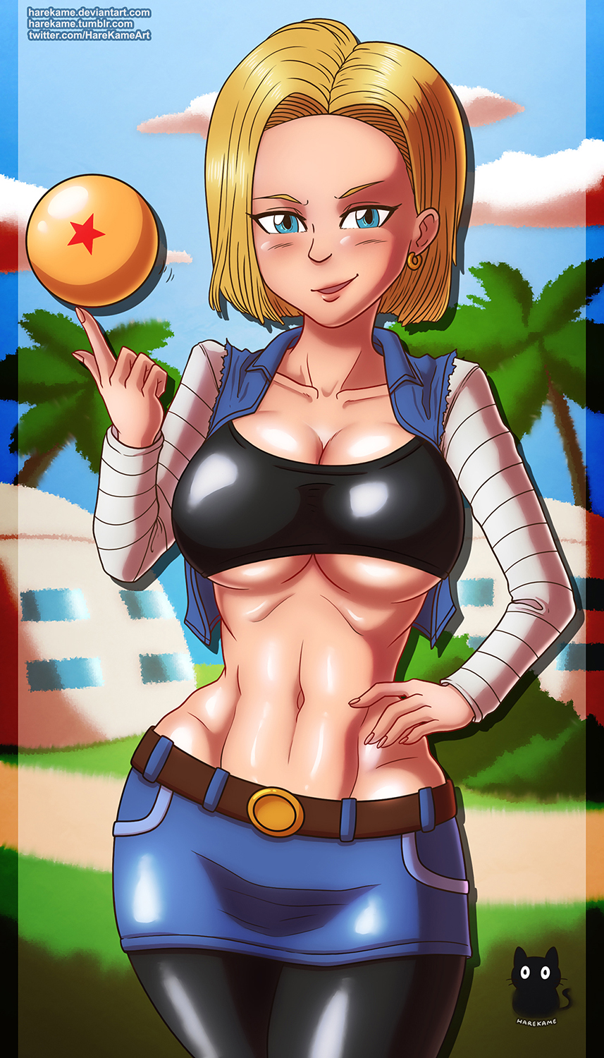 Android 18 (Dragon Ball) Rule 34 Image