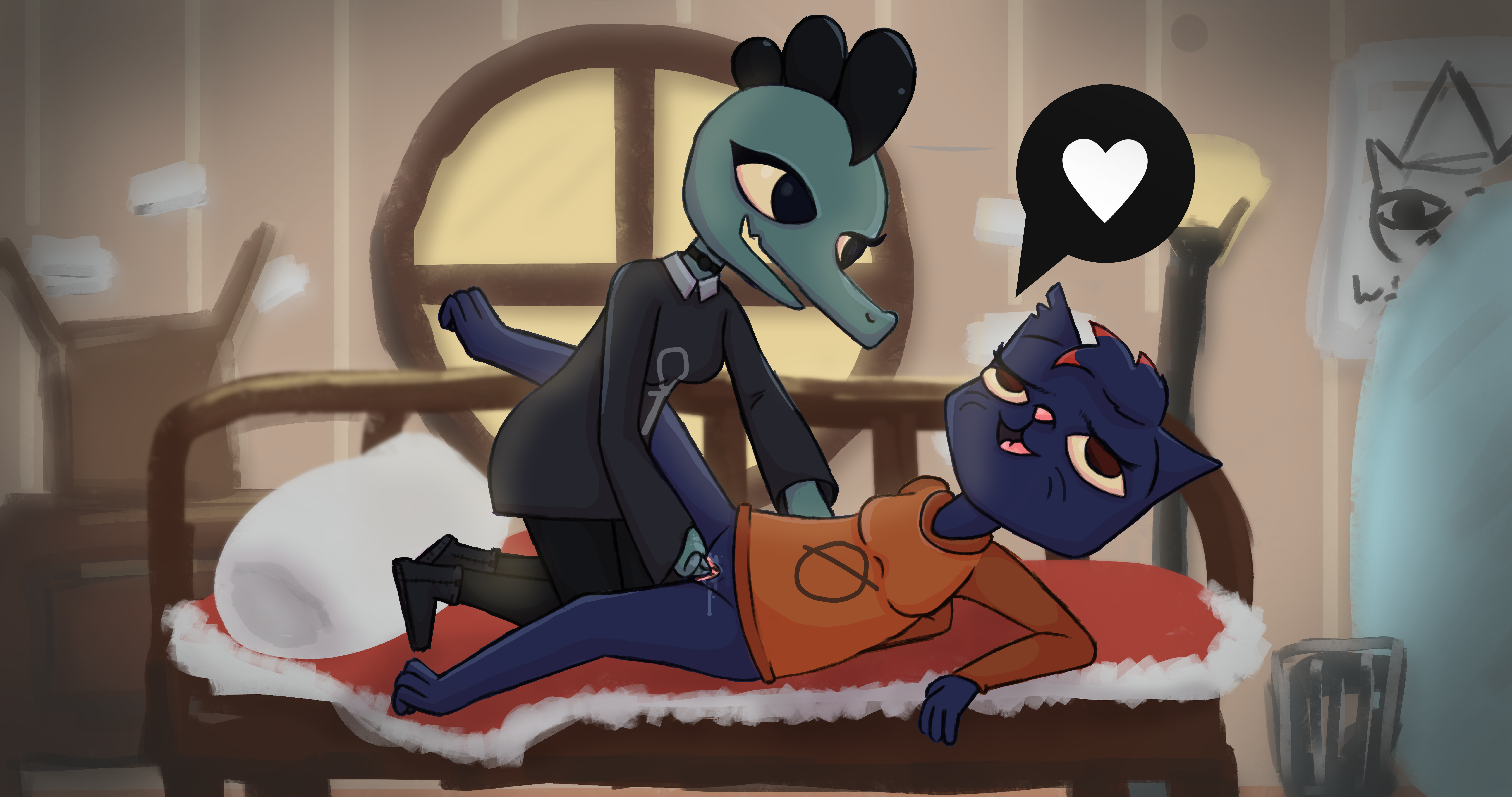 Bea Santello (Night In The Woods) Rule 34 Image