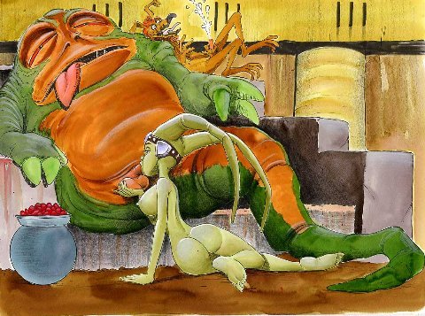 Jabba The Hutt (Return Of The Jedi) Rule 34 Image