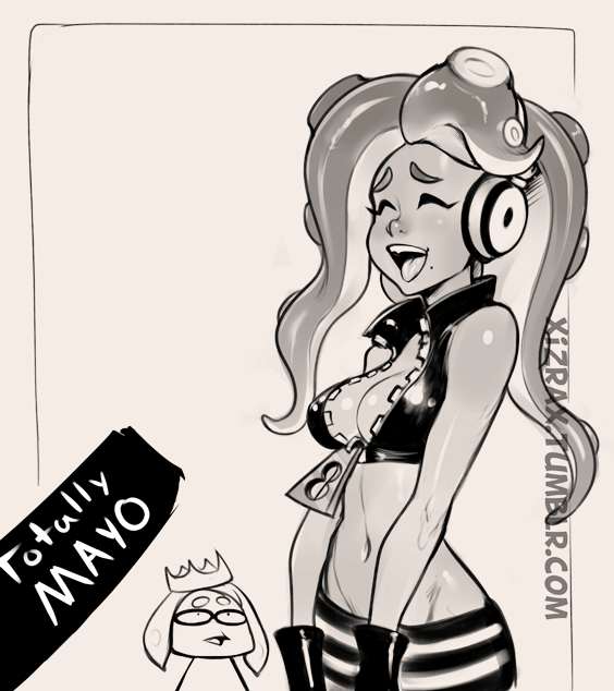Marina (Splatoon) Rule 34 Image