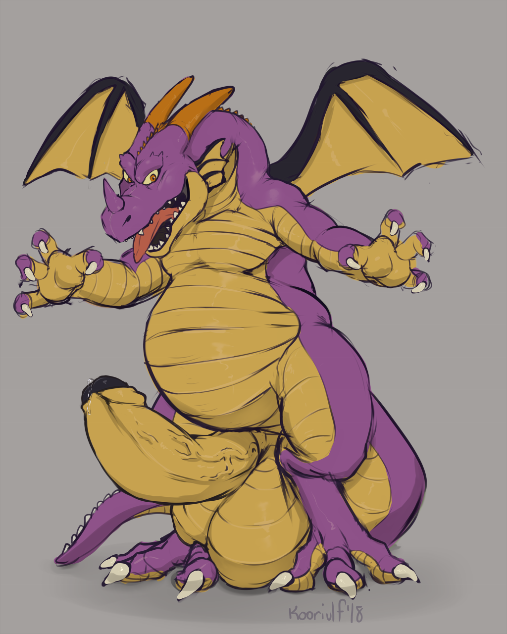 Dragon Lord (Dragon Quest) Rule 34 Image