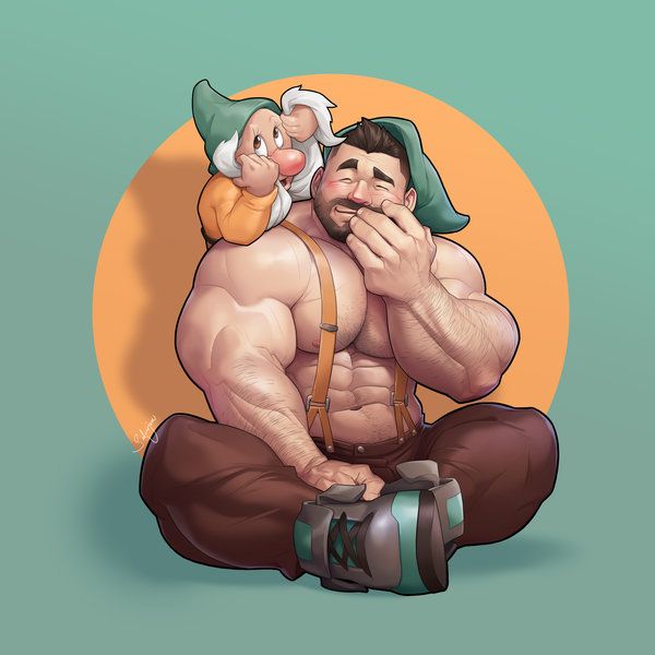 Bashful (Snow White) Rule 34 Image