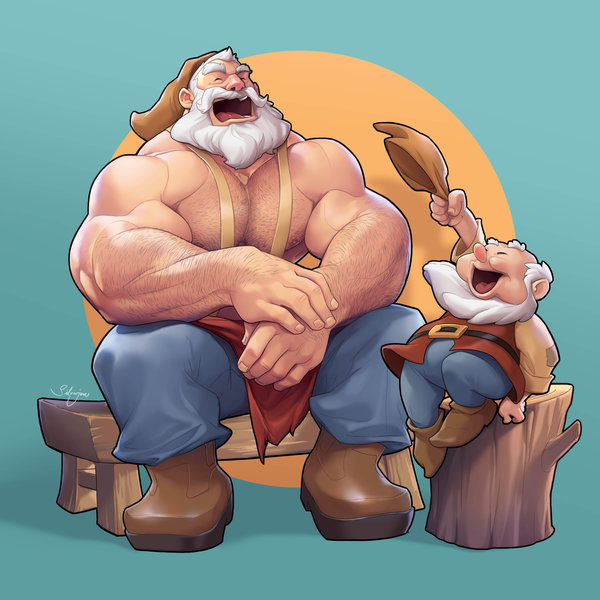Happy (Snow White) Rule 34 Image