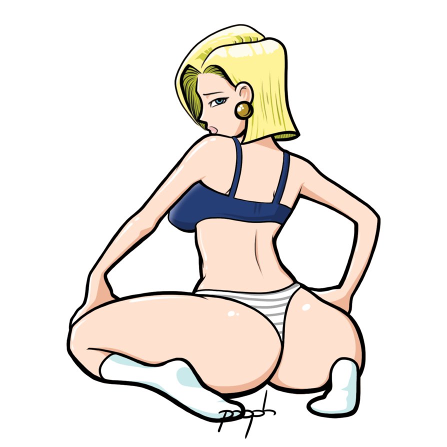 Android 18 (Dragon Ball) Rule 34 Image