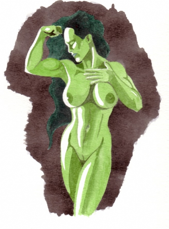 She-Hulk (Avengers) Rule 34 Image