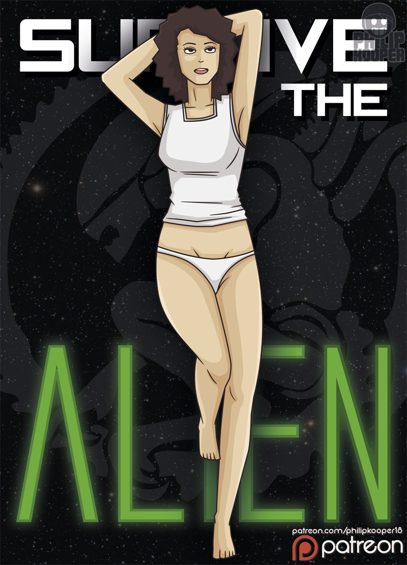 Ellen Ripley (Alien (Franchise)) Rule 34 Image