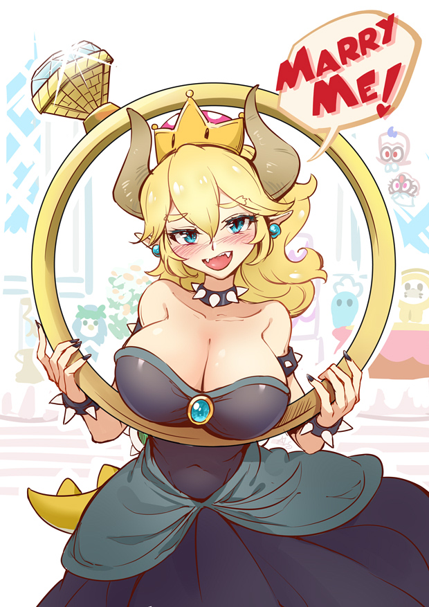Bowsette (Mario (Series)) Rule 34 Image