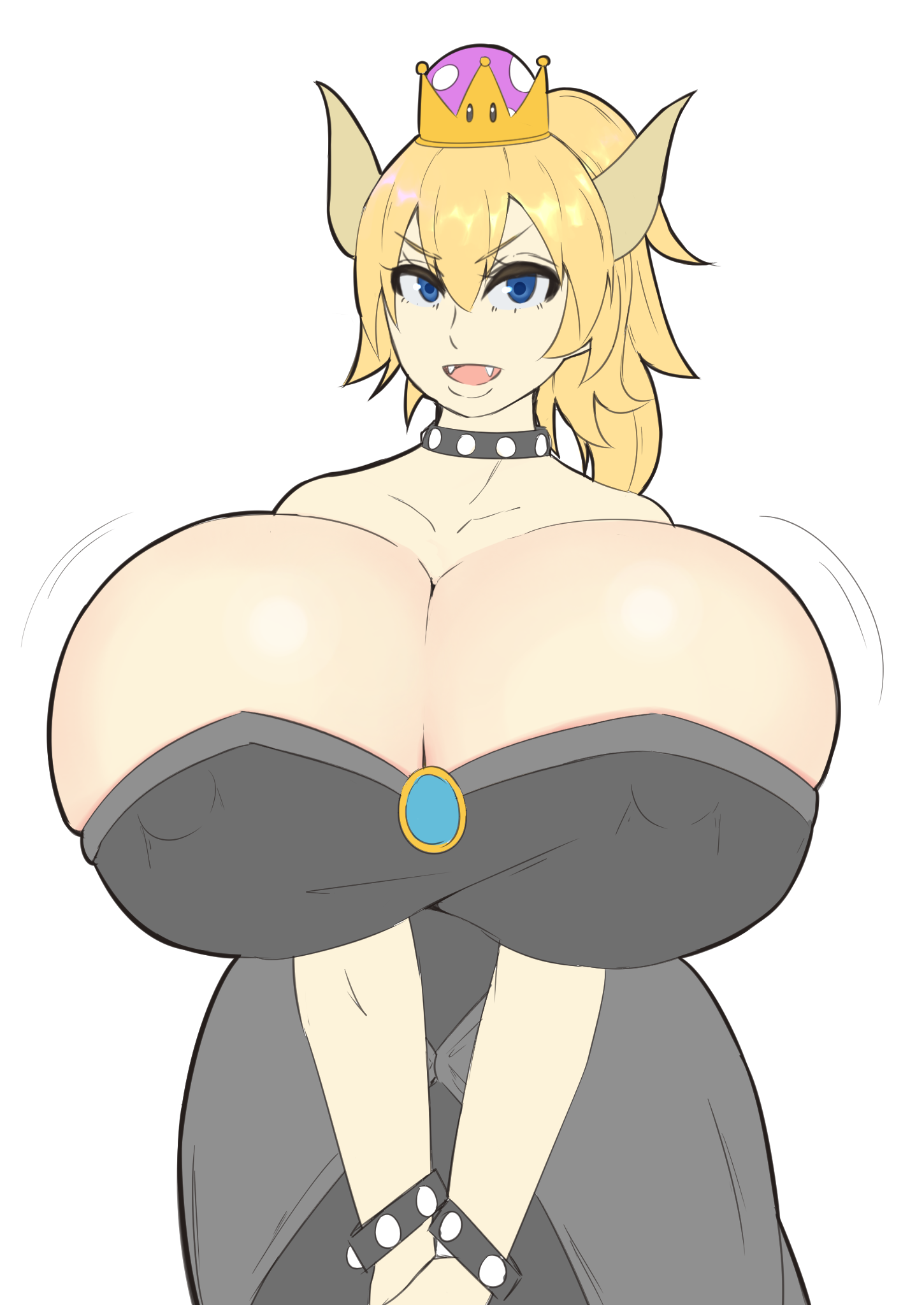 Bowsette (Mario (Series)) Rule 34 Image