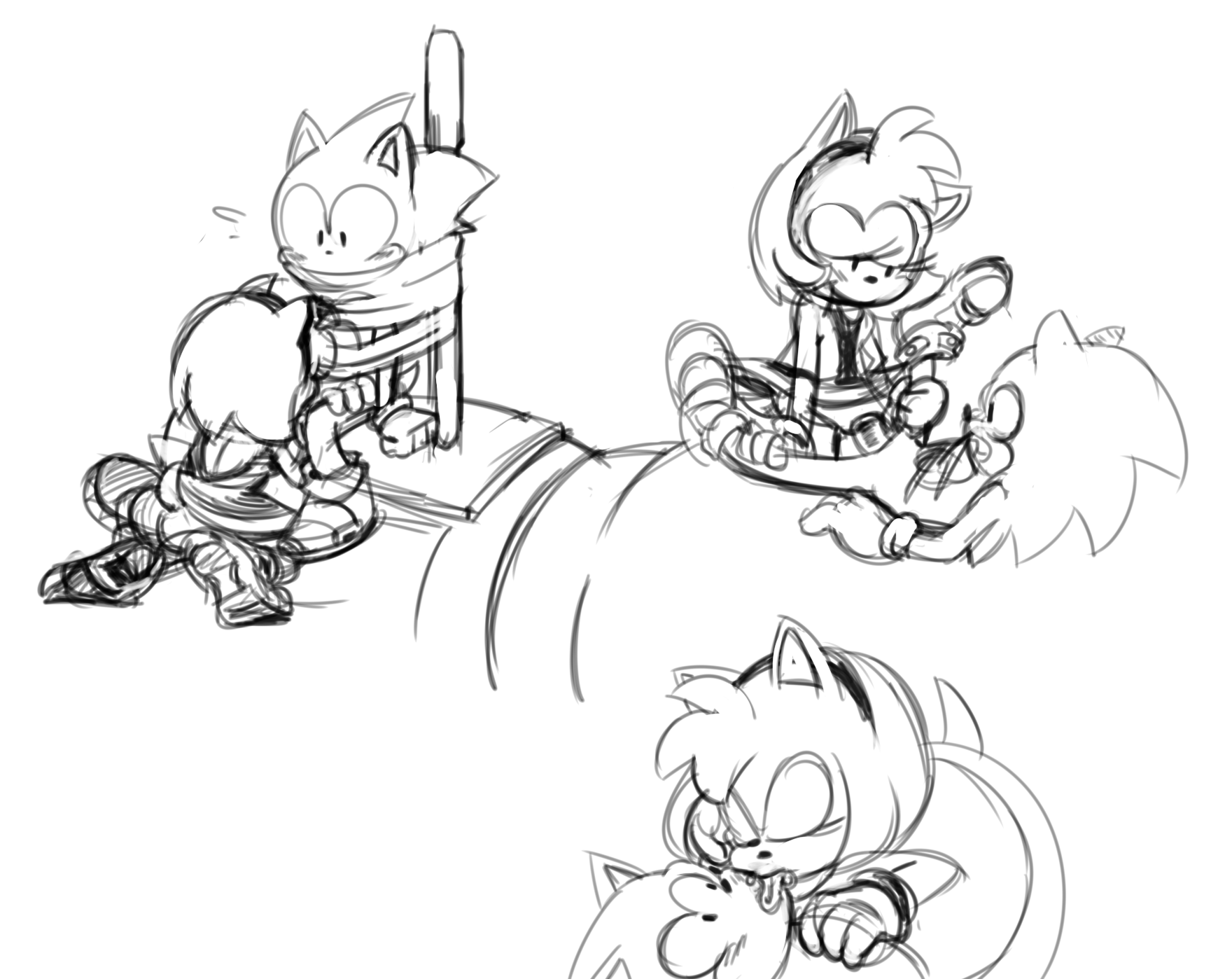 Amy Rose (Sega) Rule 34 Image