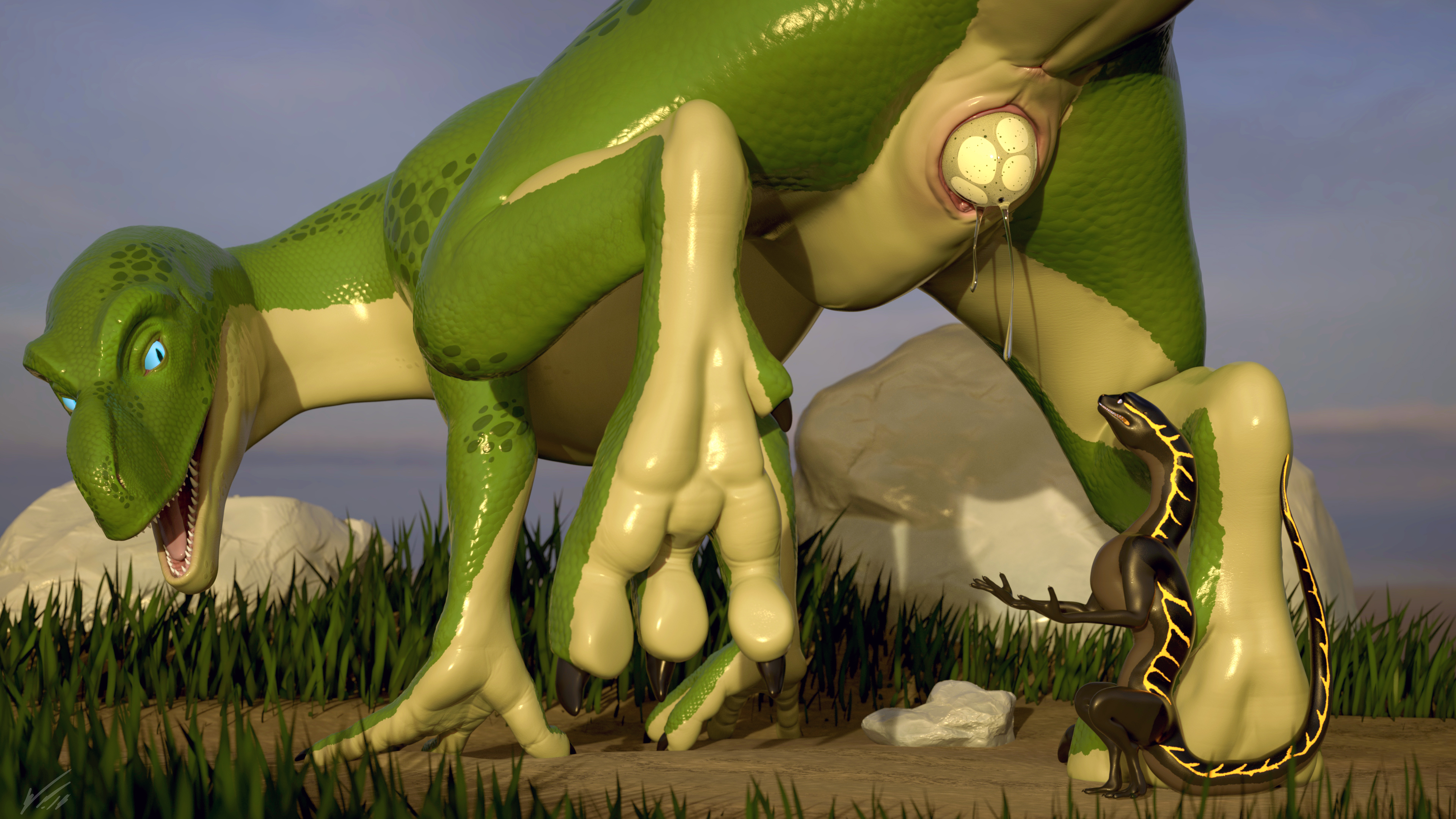 Jinnoaka (Verde) Rule 34 Image