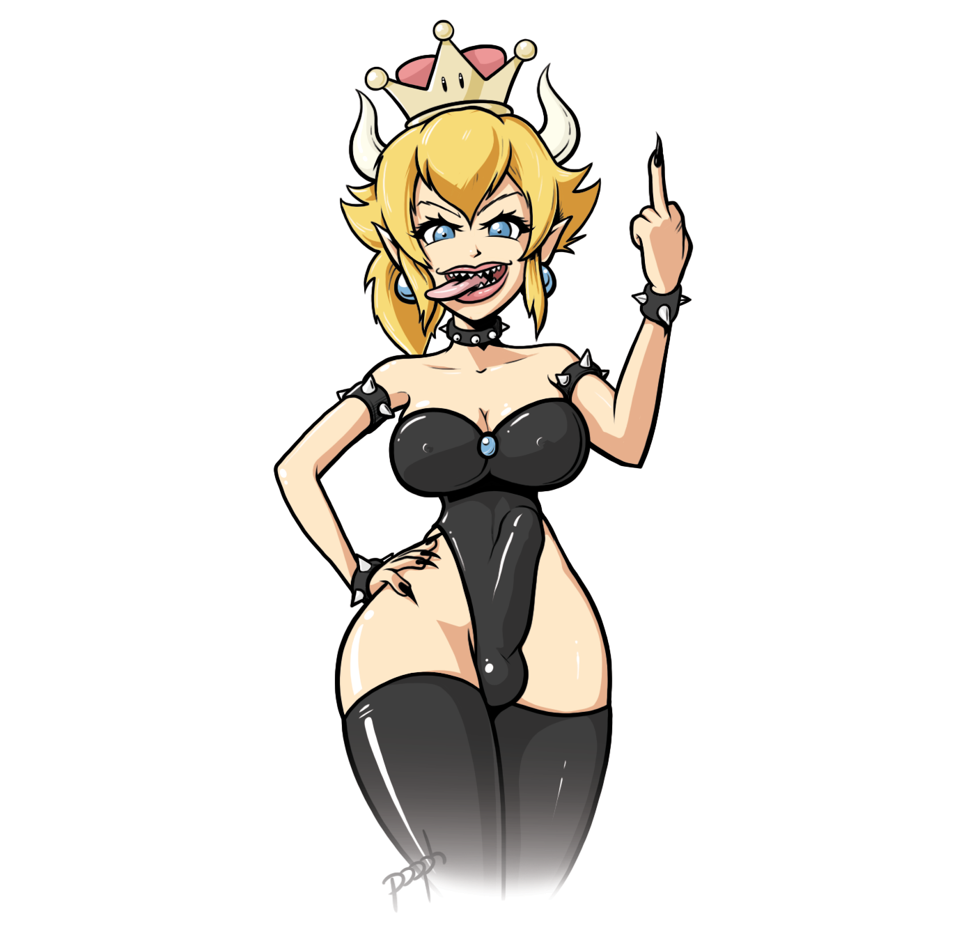 Bowsette (Mario (Series)) Rule 34 Image