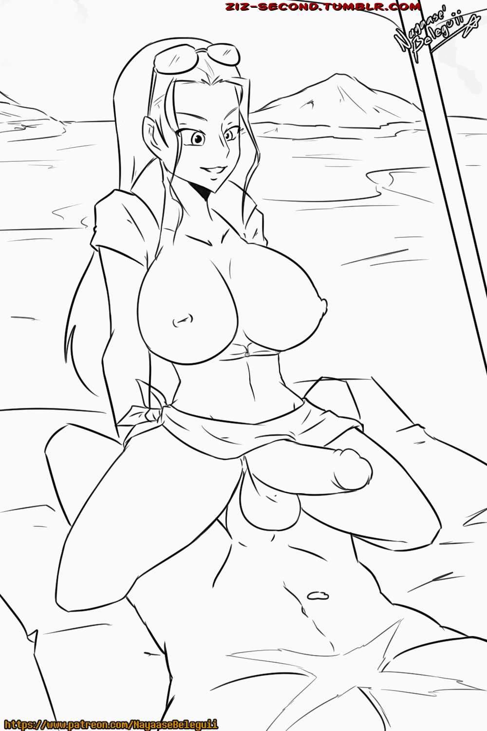 Monkey D Luffy (One Piece) Rule 34 Image