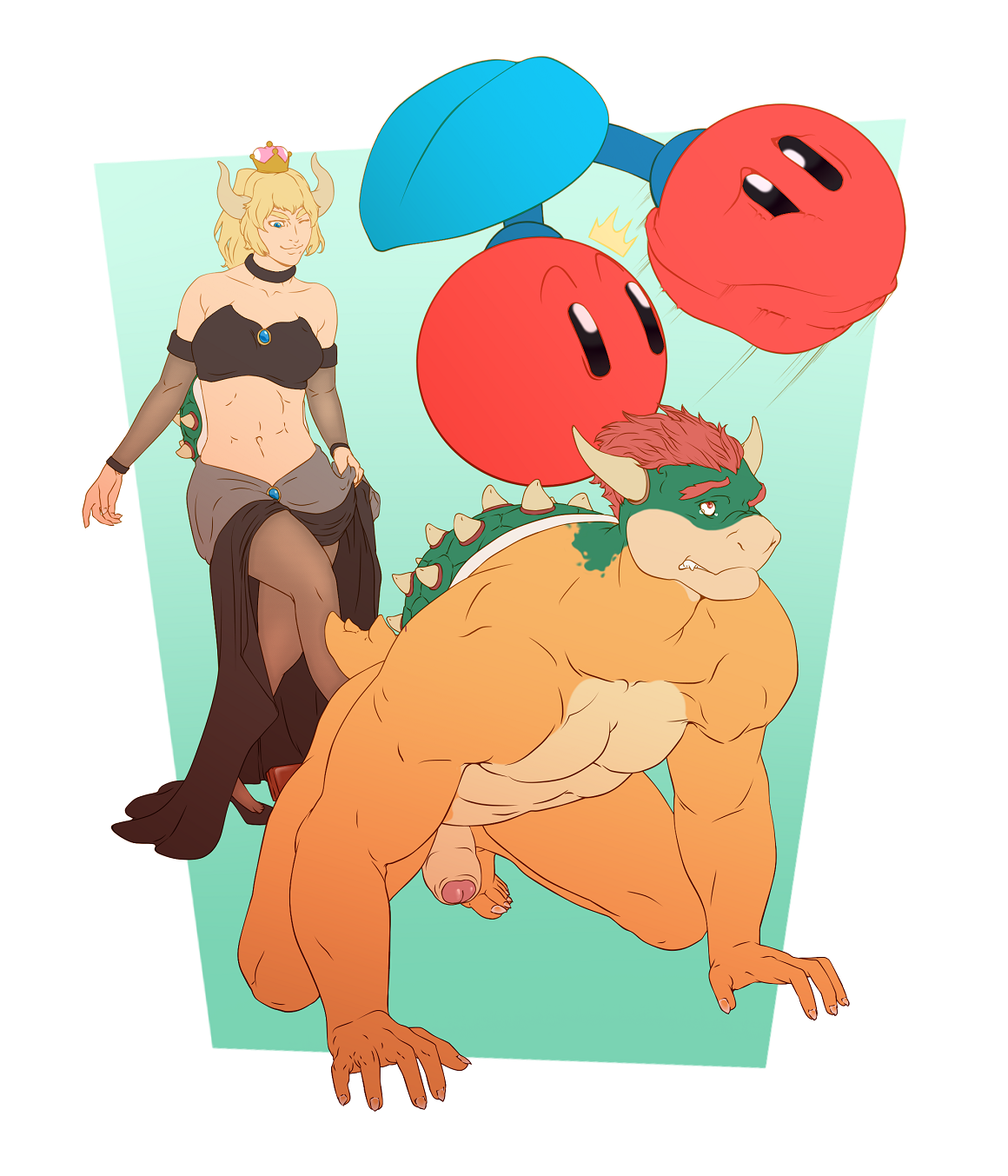 Bowser (Mario (Series)) Rule 34 Image