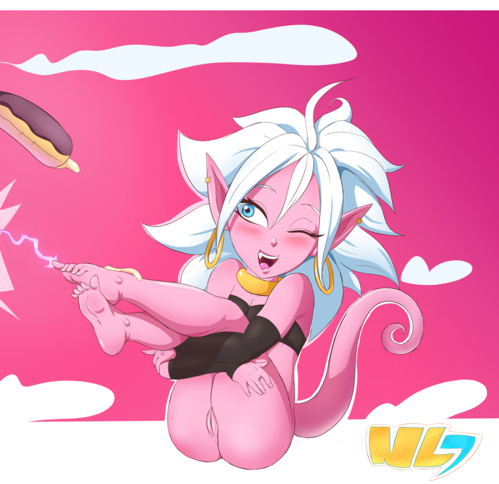 Android 21 (Dragon Ball) Rule 34 Image