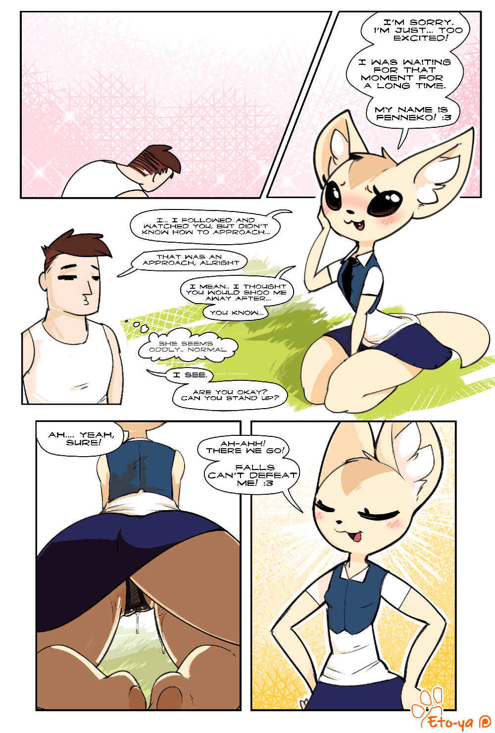 Fenneko (Aggressive Retsuko) Rule 34 Image