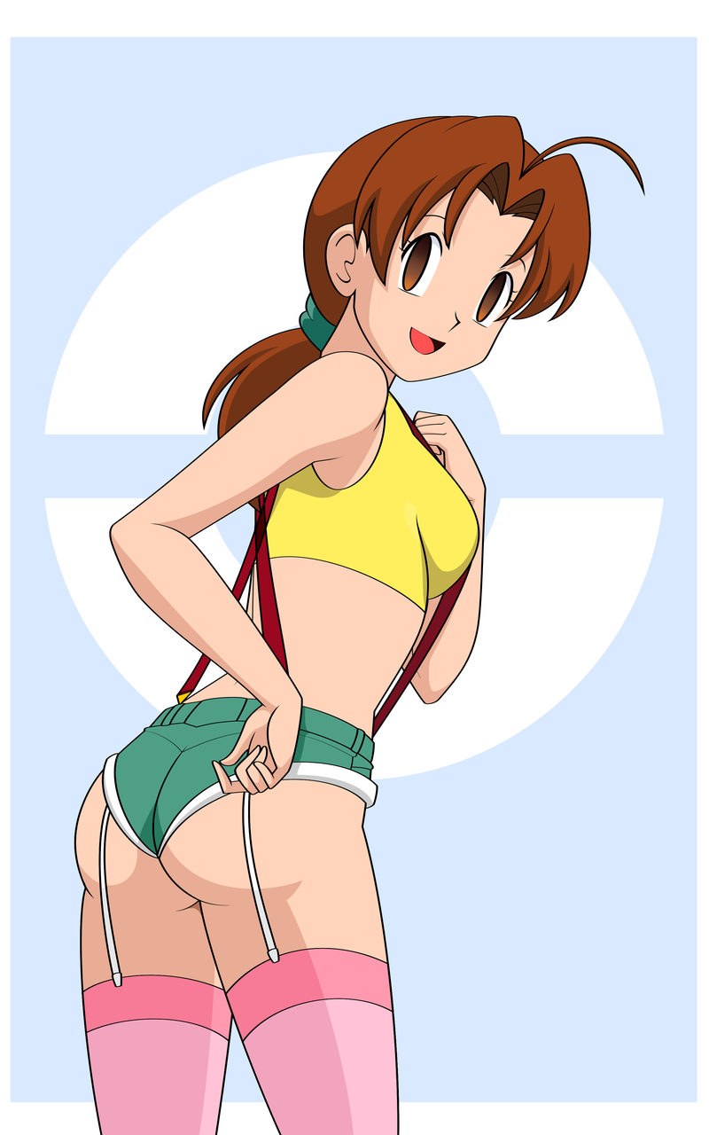 Delia Ketchum (Pokemon) Rule 34 Image