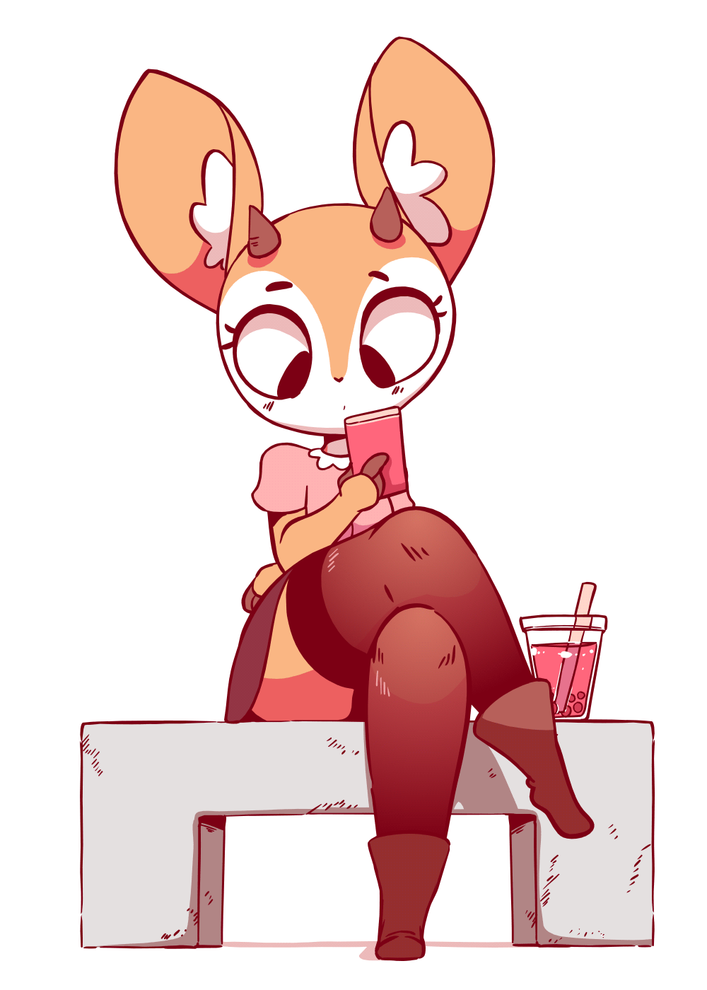 Tsunoda (Aggressive Retsuko) Rule 34 Image