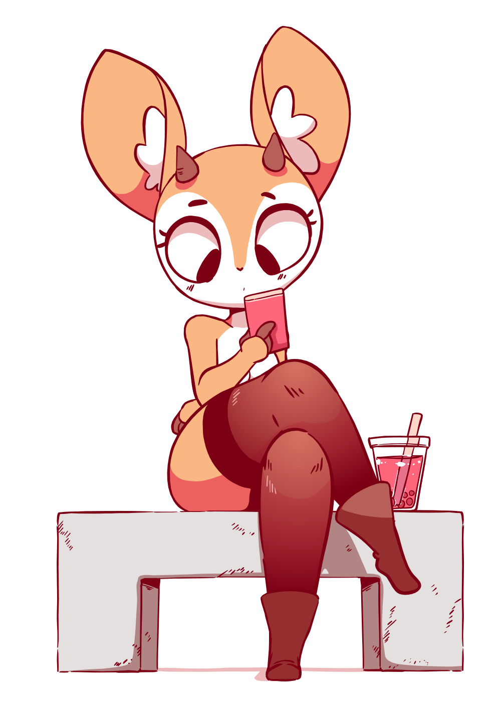 Tsunoda (Aggressive Retsuko) Rule 34 Image