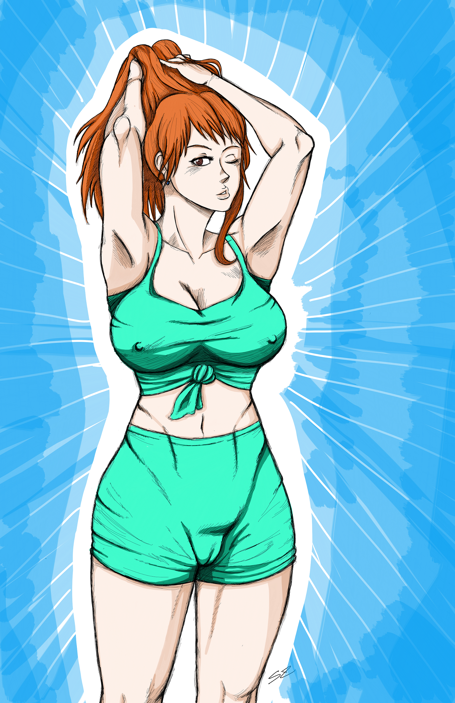 Nami (One Piece) Rule 34 Image