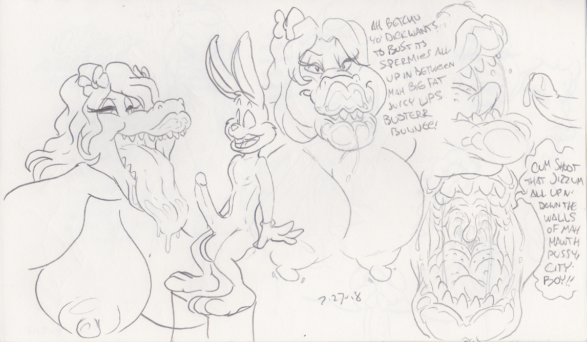 Big Boo (Tiny Toon Adventures) Rule 34 Image