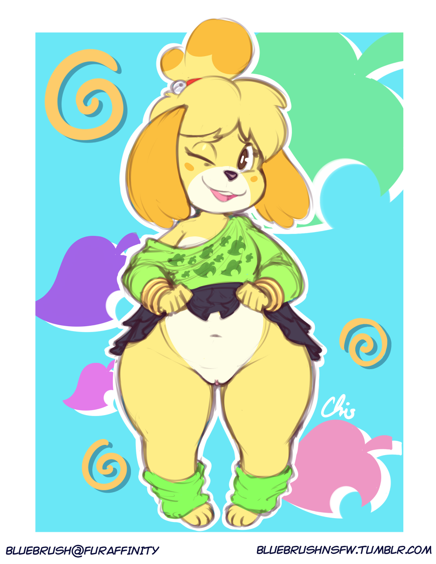 Isabelle (Animal Crossing) Rule 34 Image