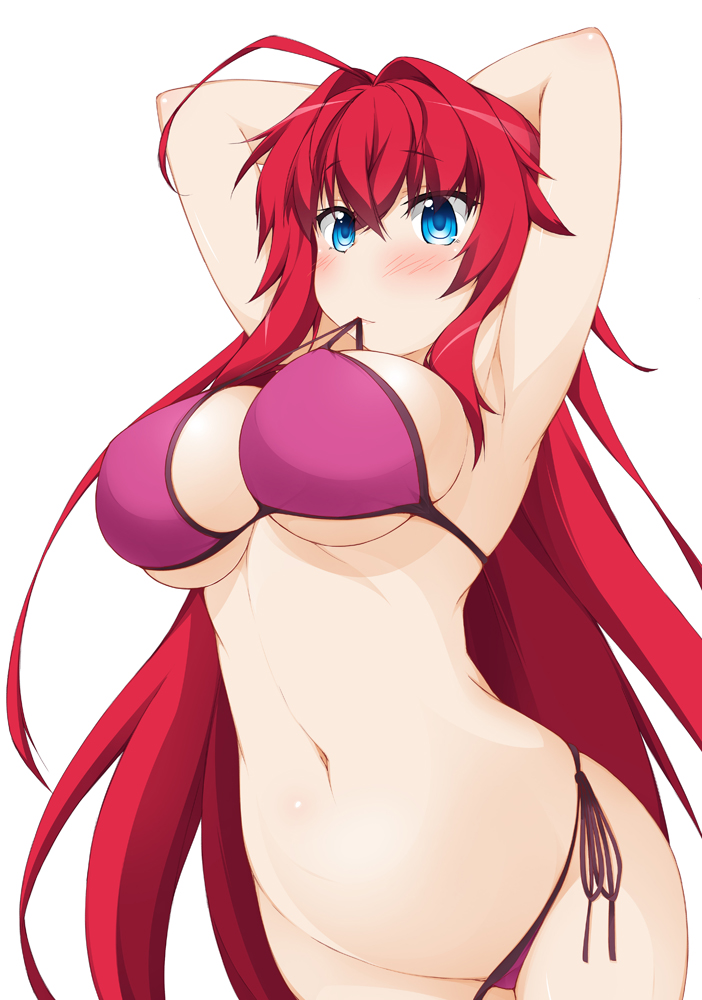 Rias Gremory (High School Dxd) Rule 34 Image