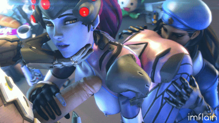 Ana Amari (Overwatch) Rule 34 Image