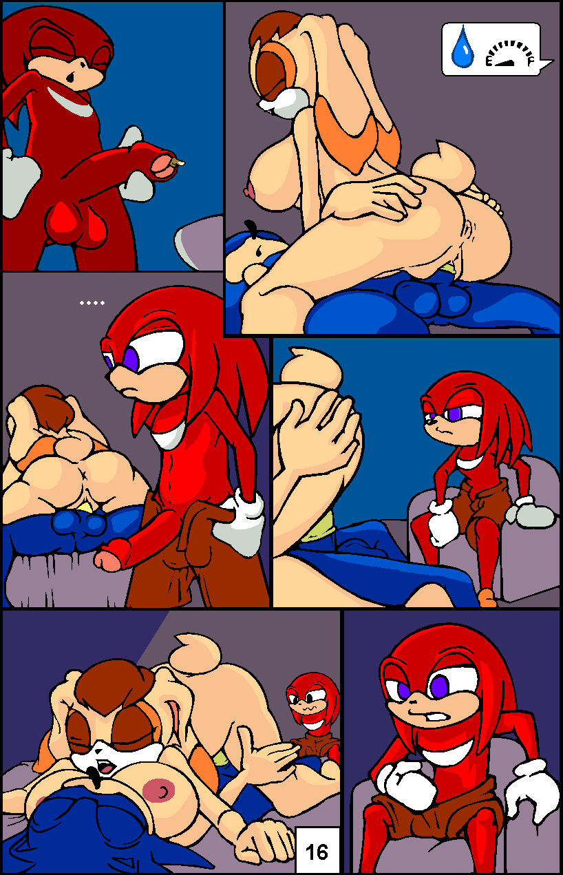 Knuckles The Echidna (Sega) Rule 34 Image