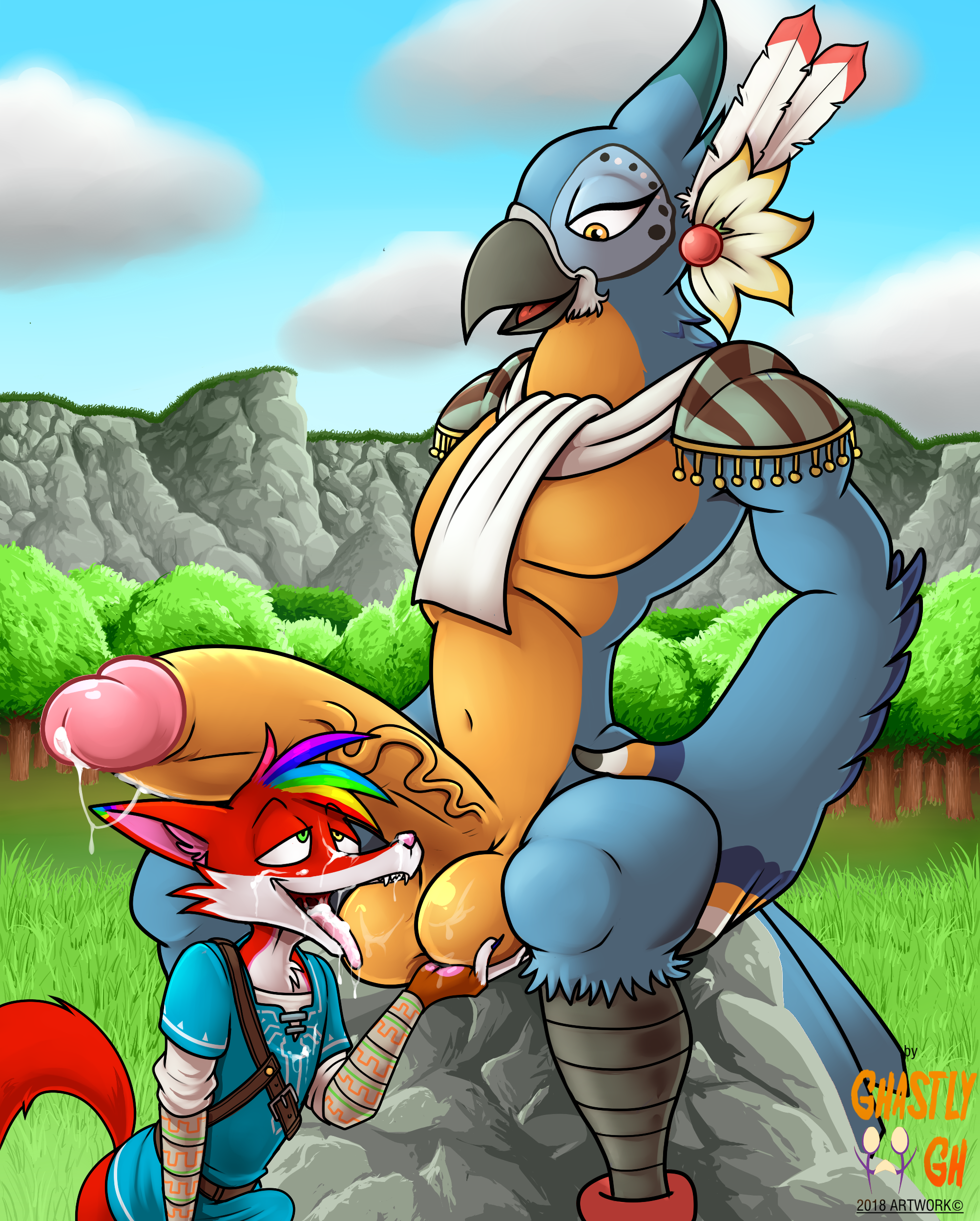 Kass (Zelda) Rule 34 Image
