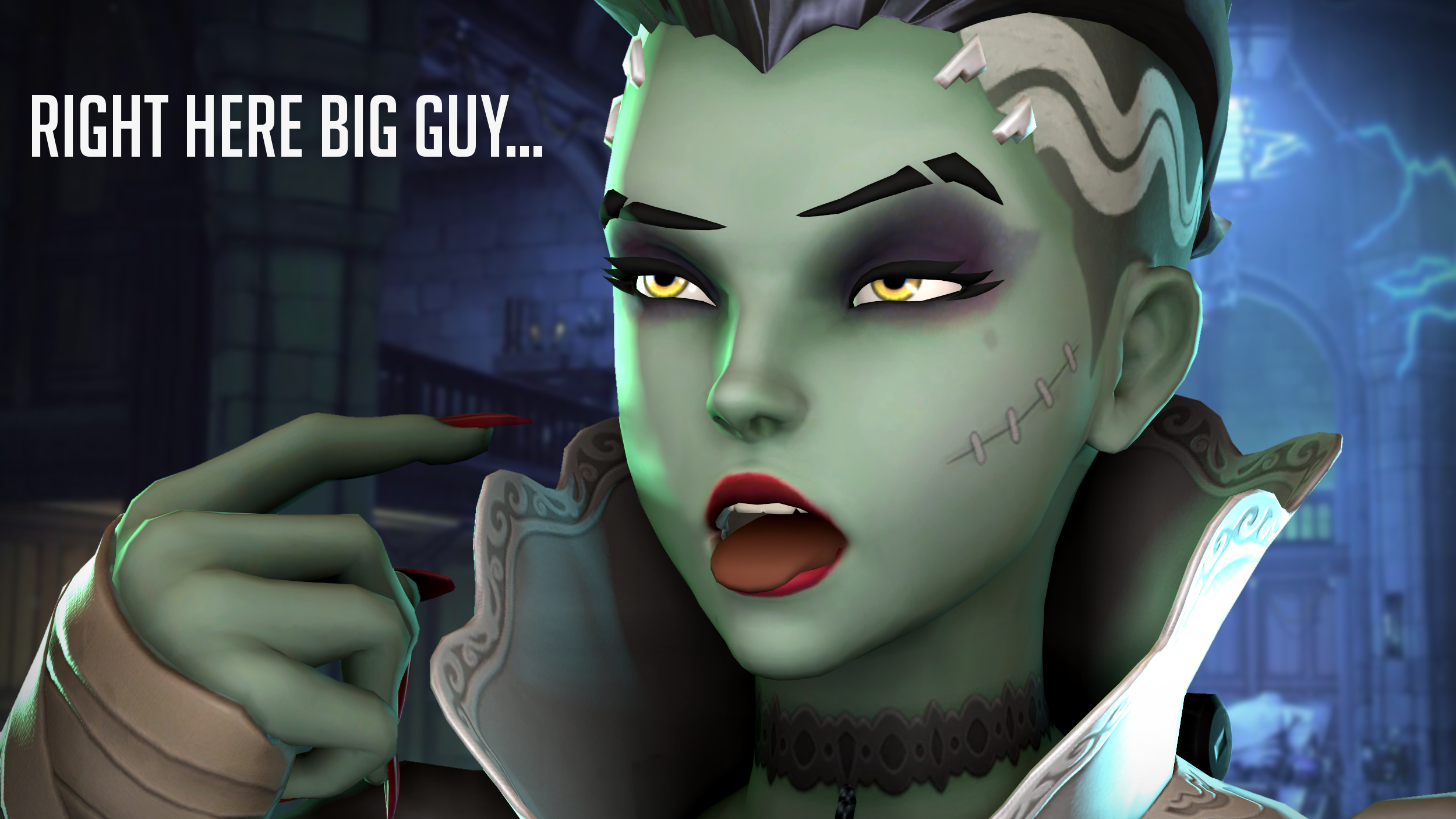 Bride Of Frankenstein (Cosplay) Rule 34 Image