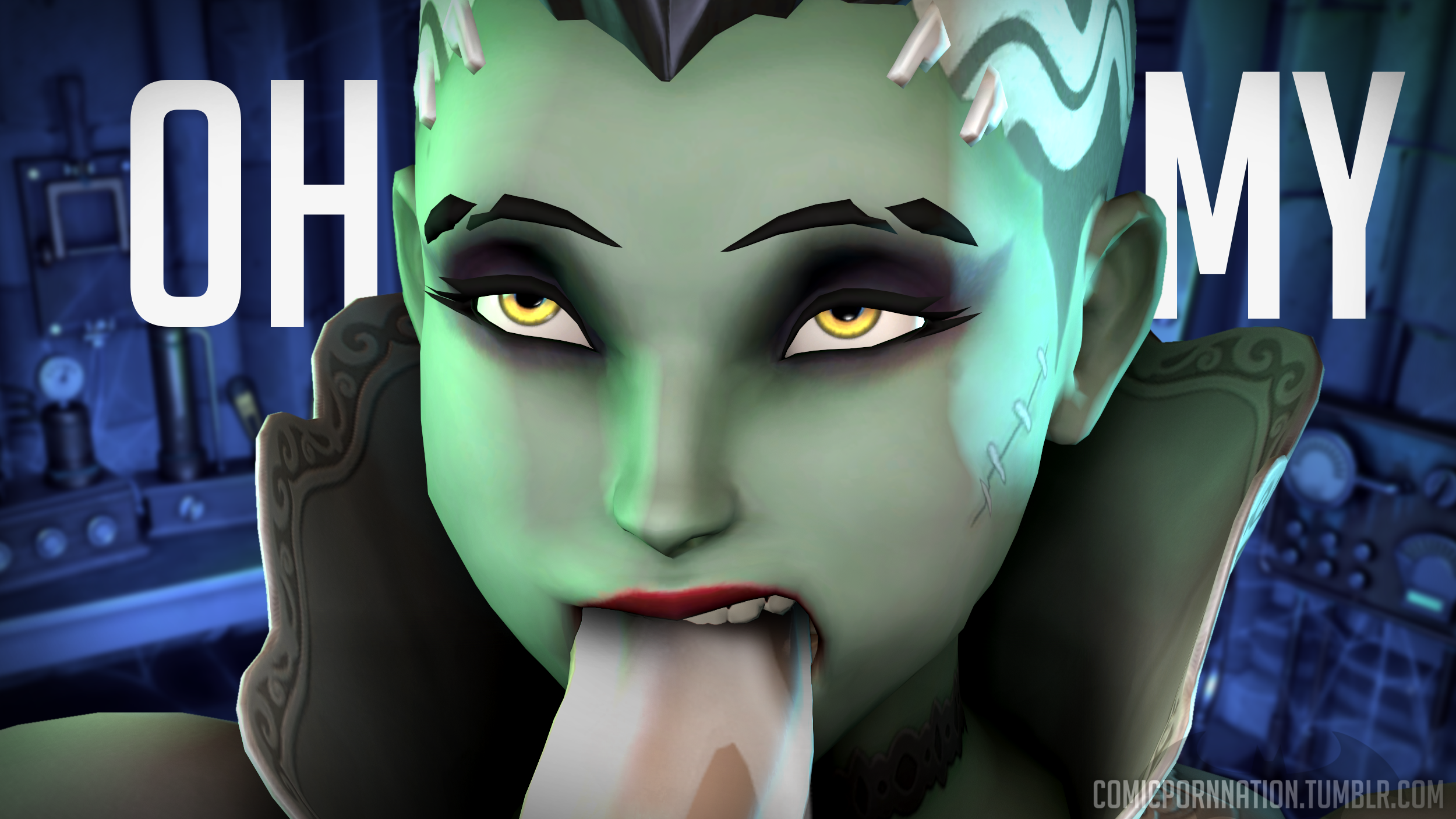 Bride Of Frankenstein (Cosplay) Rule 34 Image