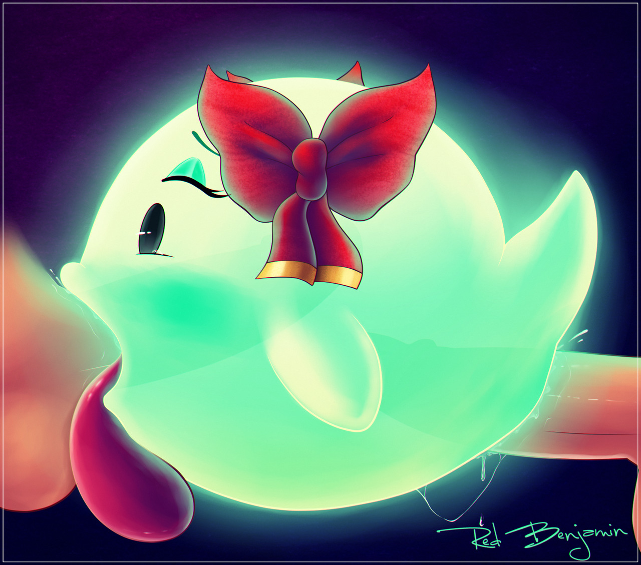 Boo (Mario) Rule 34 Image