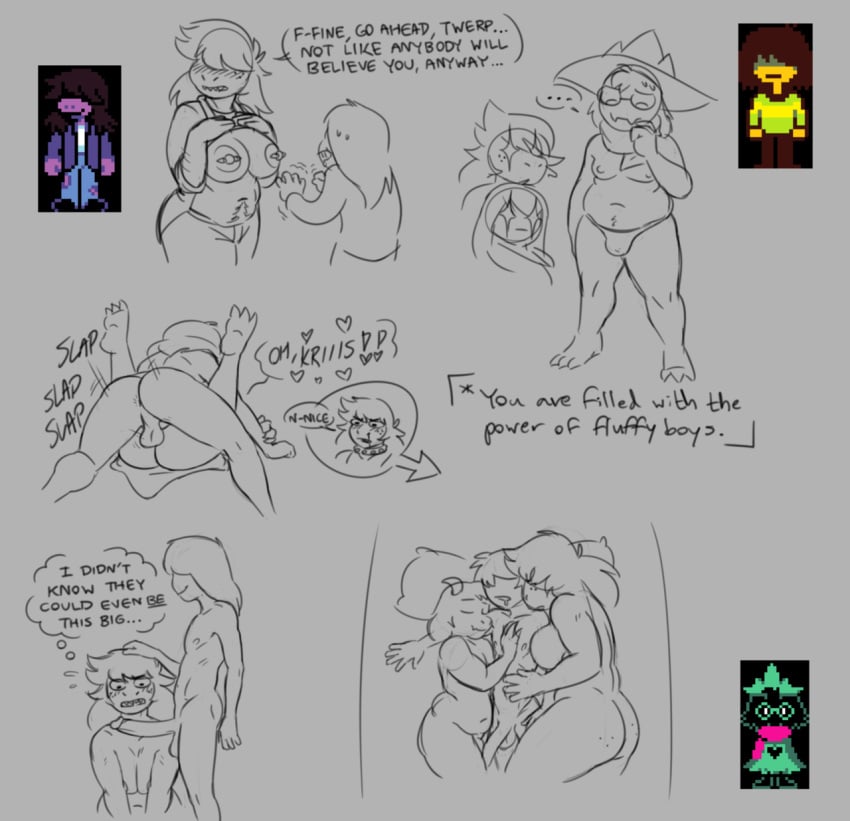 Kris (Deltarune) Rule 34 Image