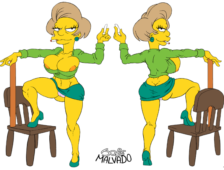 Edna Krabappel (20th Century Studios) Rule 34 Image