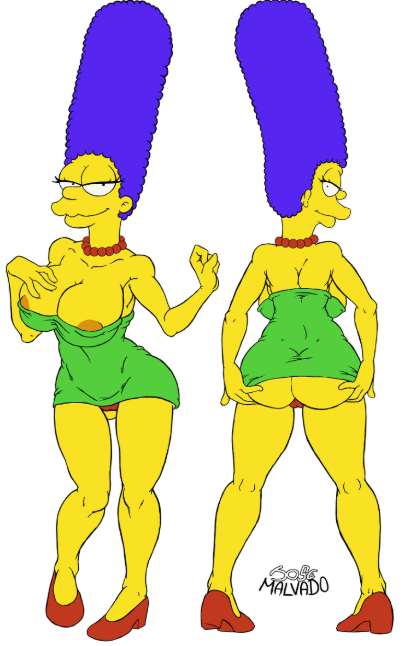 Marge Simpson (The Simpsons) Rule 34 Image