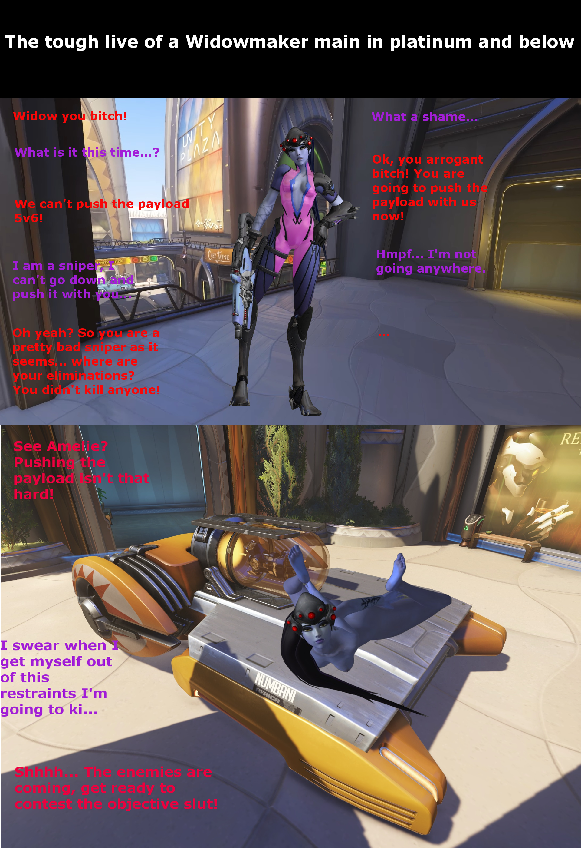 Widowmaker (Overwatch) Rule 34 Image