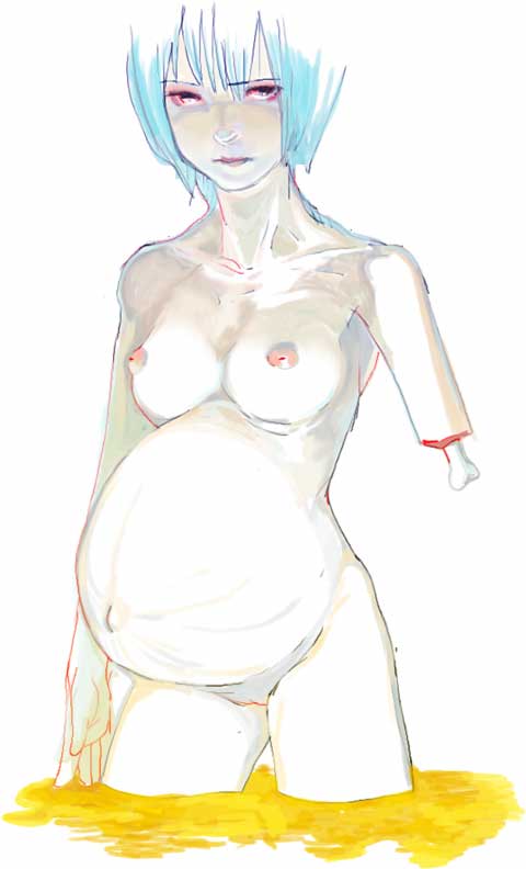 Rei Ayanami (Neon Genesis Evangelion) Rule 34 Image
