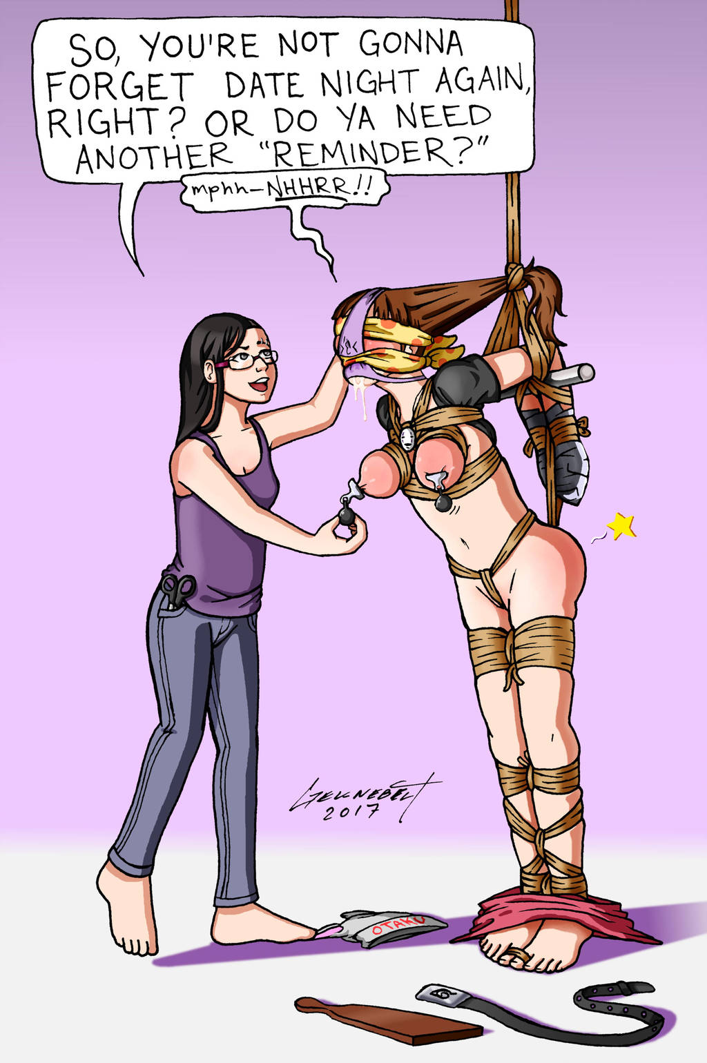Rebecca (Geknebelt) Rule 34 Image
