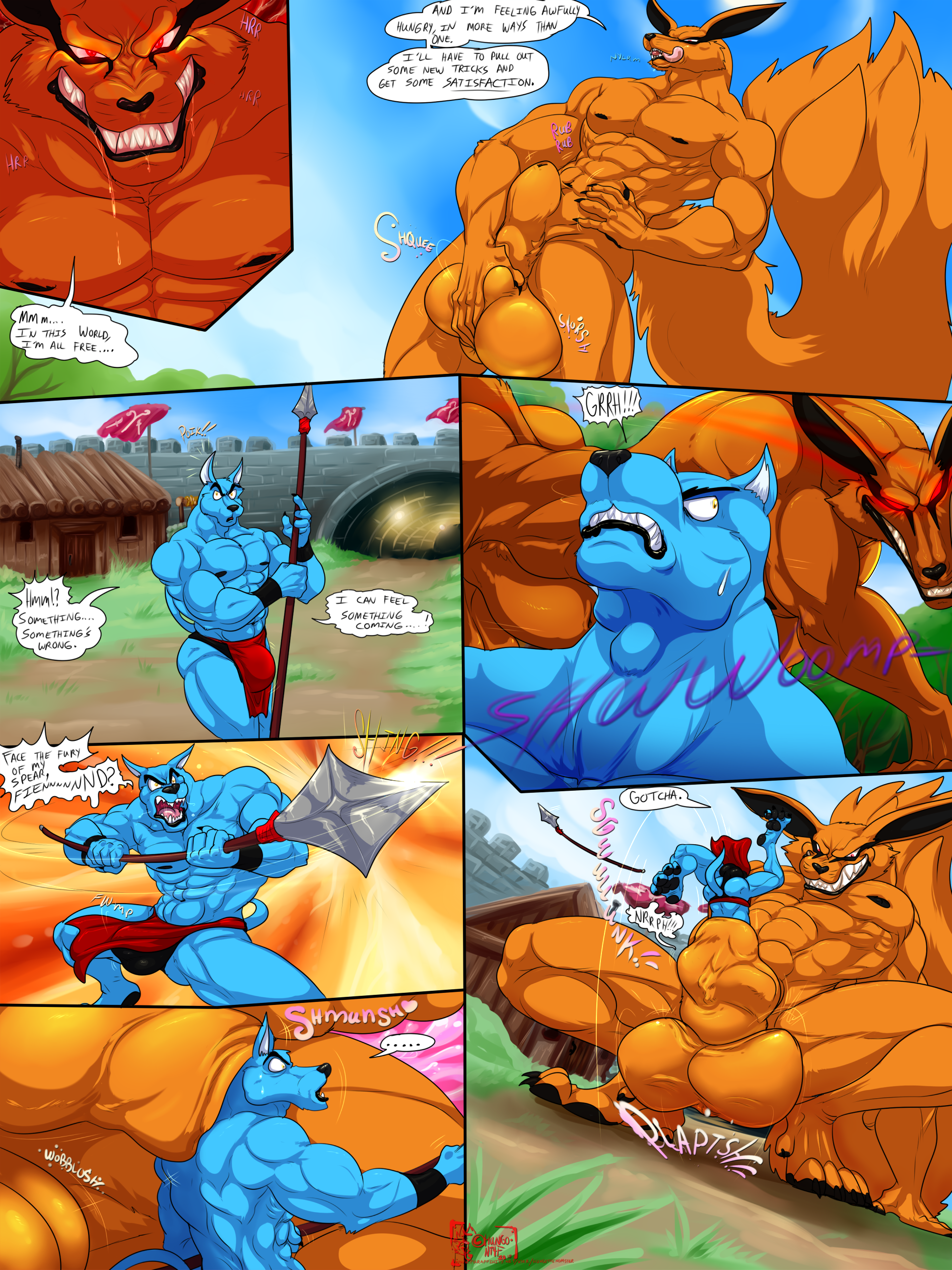 Kurama (Naruto) Rule 34 Image