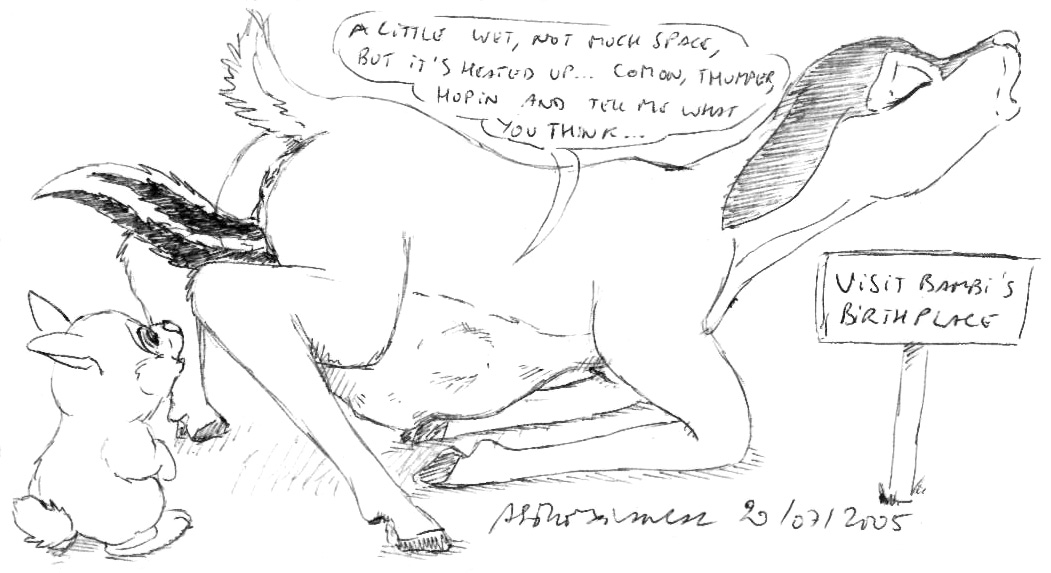 Flower (Bambi) Rule 34 Image