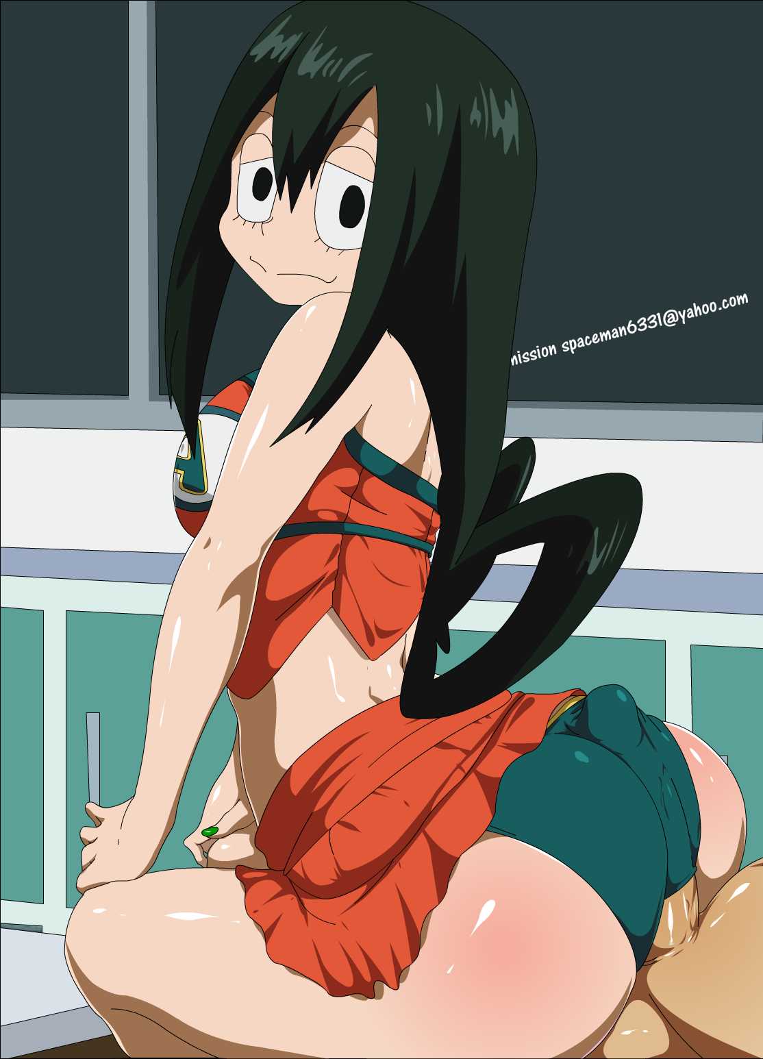 Tsuyu Asui (My Hero Academia) Rule 34 Image