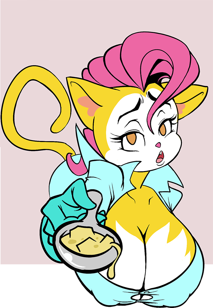 Monique Pussycat (Super Fuck Friends) Rule 34 Image