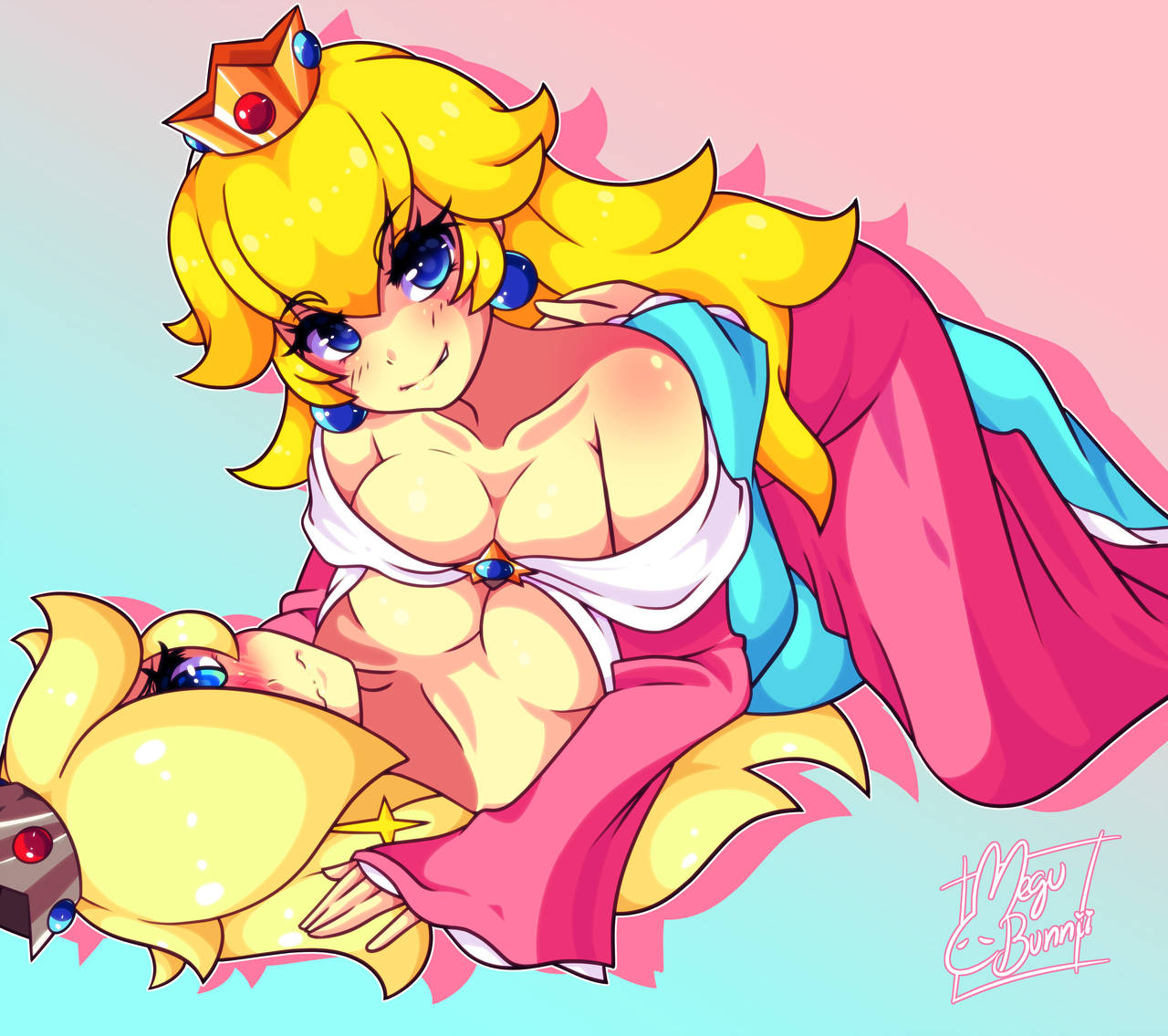 Princess Peach (Mario (Series)) Rule 34 Image