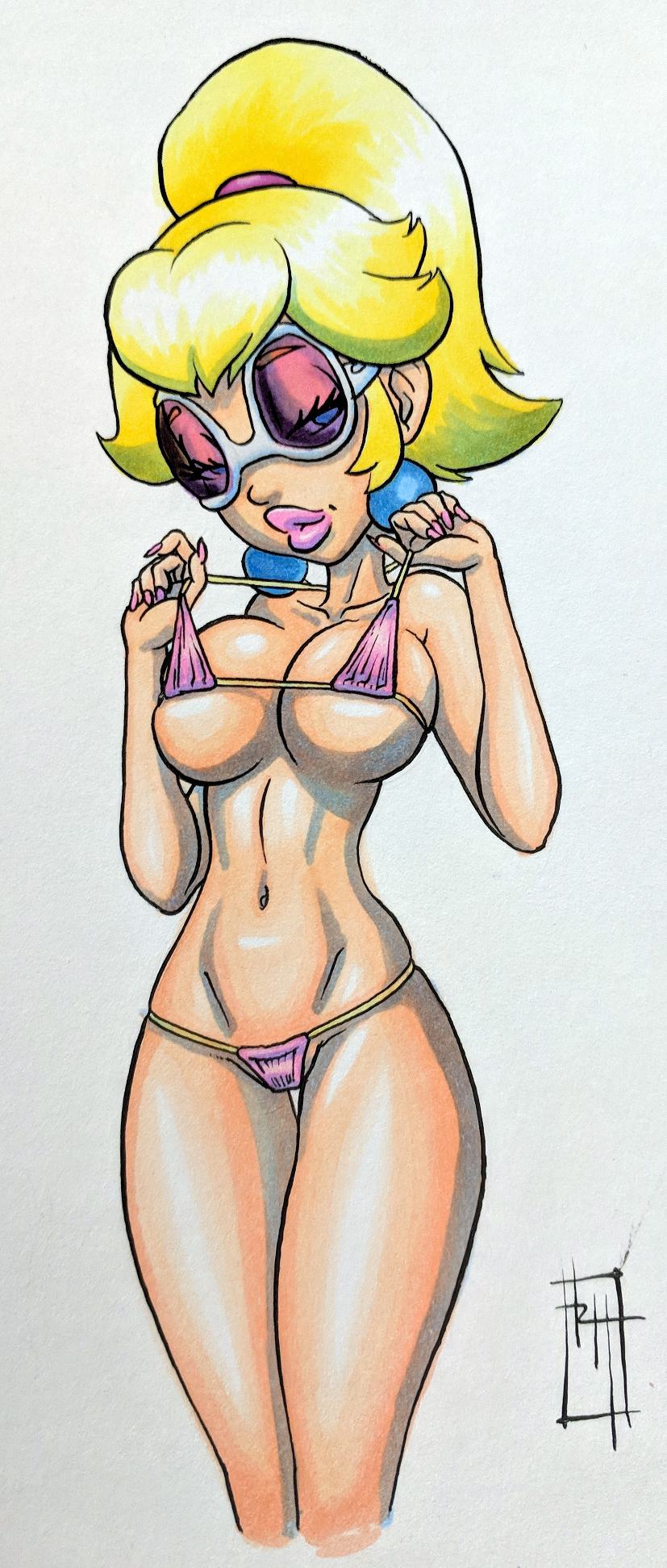 Princess Peach (Mario (Series)) Rule 34 Image