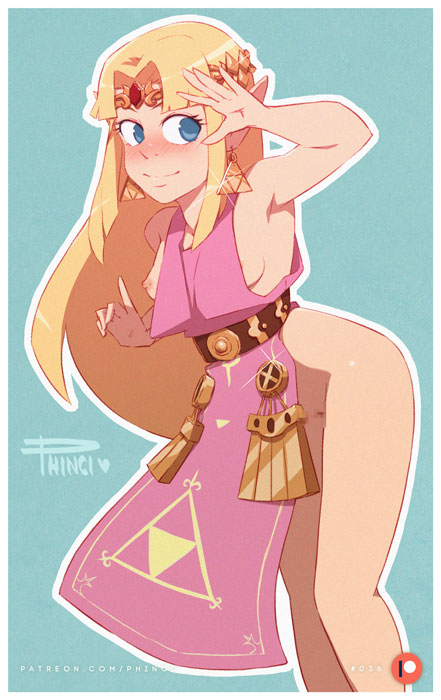 Zelda (A Link Between Worlds) Rule 34 Image