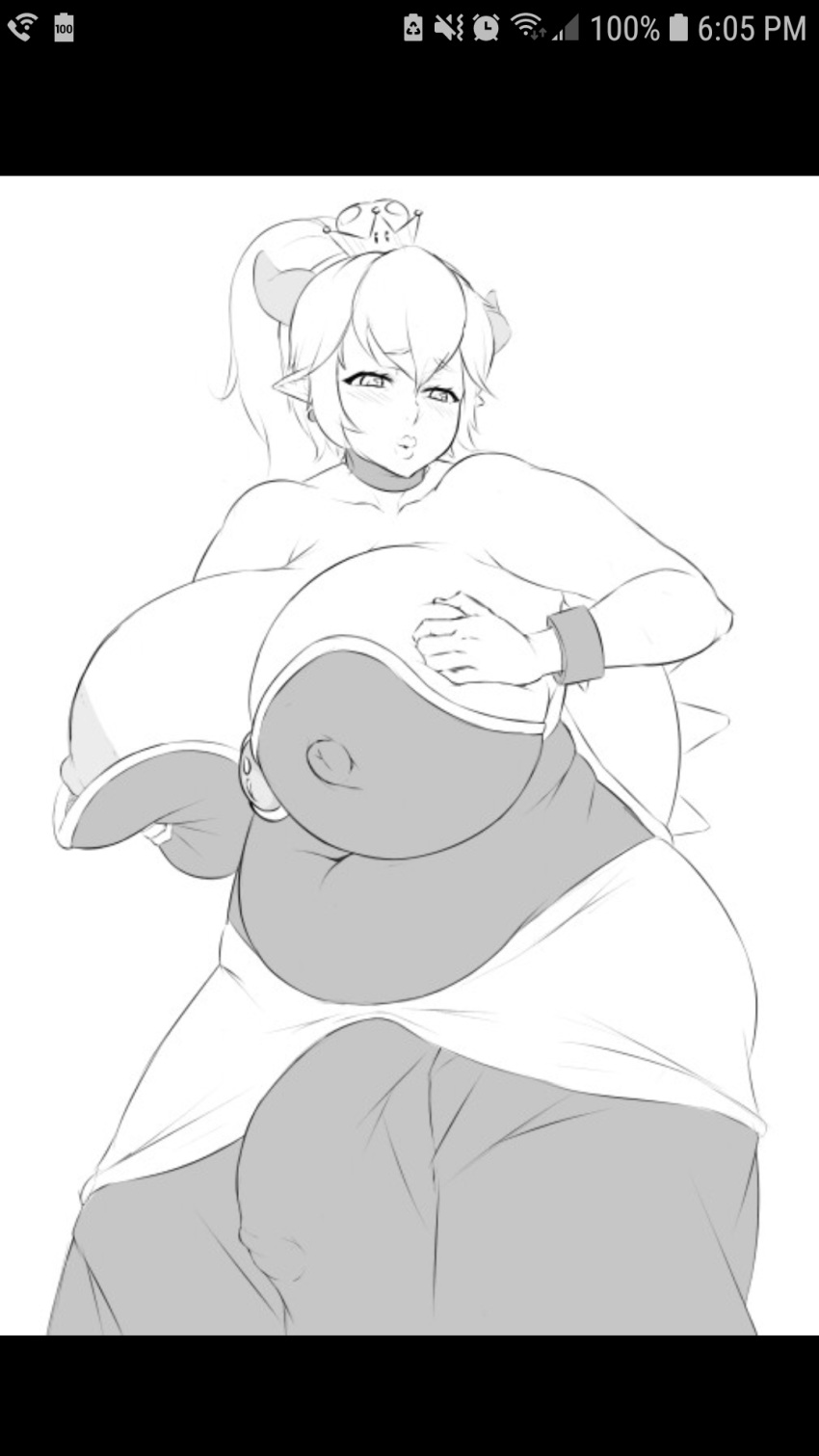Bowsette (Mario (Series)) Rule 34 Image