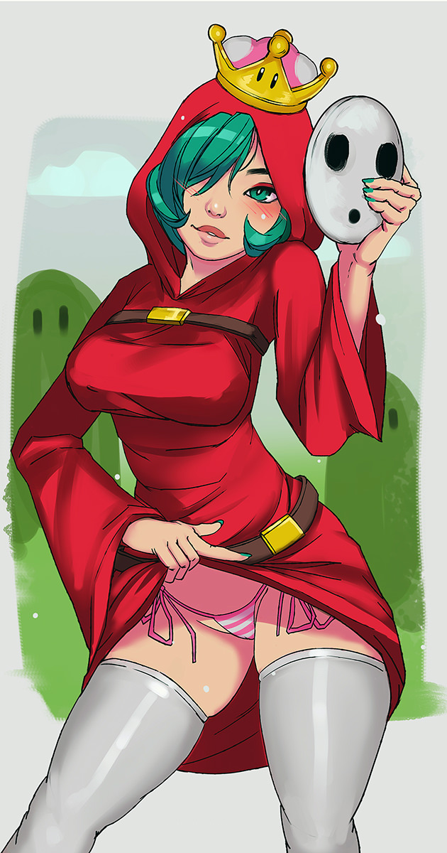 Shy Gal (Mario (Series)) Rule 34 Image