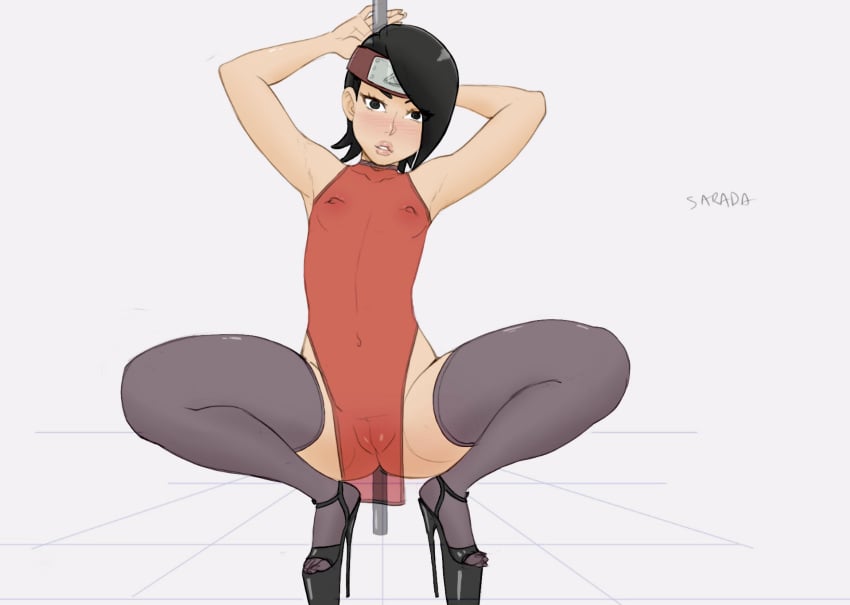 Sarada Uchiha (Boruto: Naruto Next Generations) Rule 34 Image