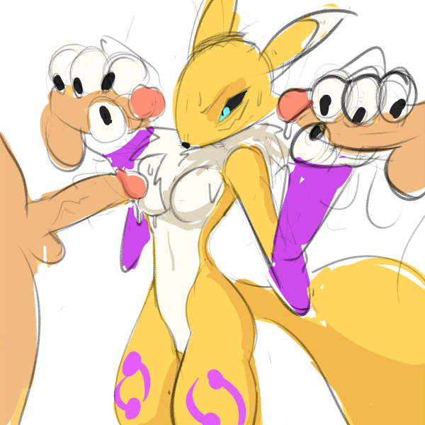 Renamon (Digimon) Rule 34 Image